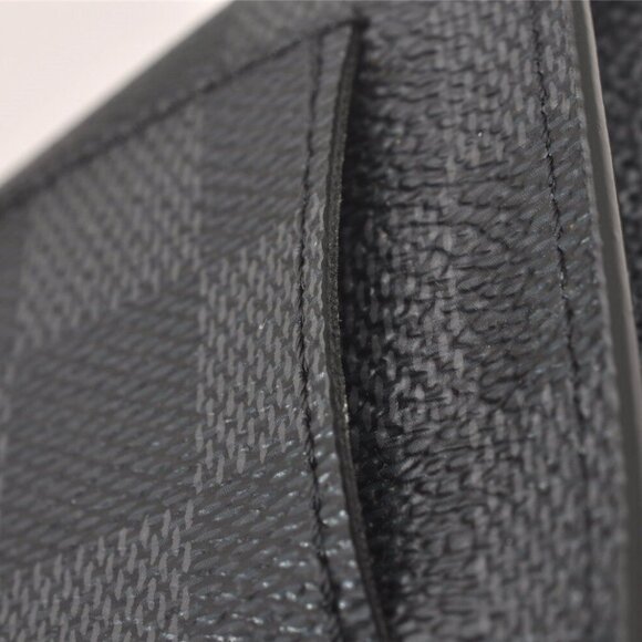 Authentic Louis Vuitton Damier Graphite Ceinture Pochette Homme Waist Bag - Picture 12 of 16